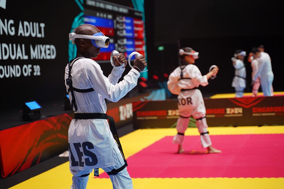 worldtaekwondo's tweet photo. π Throwback to Singapore 2024 World Taekwondo Virtual Championships! π₯
A look back at the incredible competition where athletes showcased their skills in the virtual arena.
Innovation, precision, and Taekwondo spirit on full display!
#WorldTaekwondo #Taekwondo #VTKD
#VirtualTaekwondo #Singapore2024VTKD
