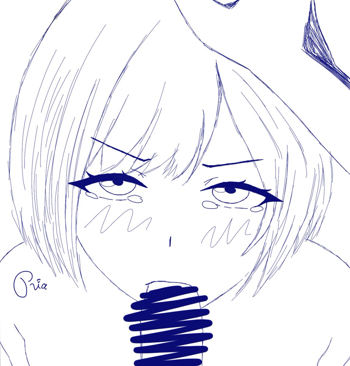 Riaasberry's tweet photo. Ena sketch https://t.co/tzwywgjWgg