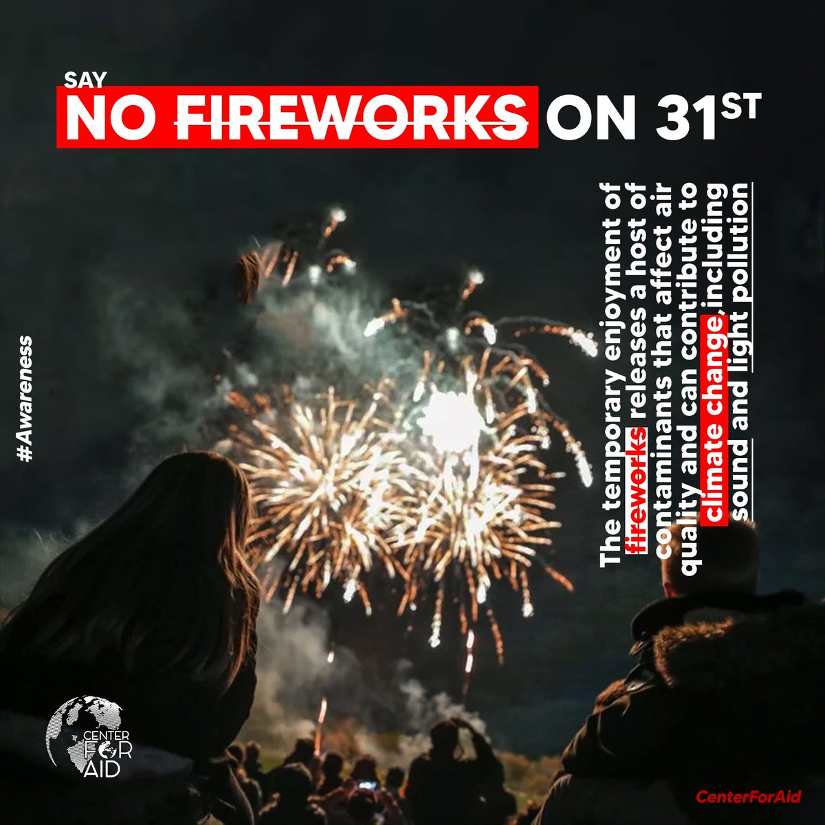 centerforaid's tweet photo. 🗨️ Fireworks Are Beautiful—But Deadly: The Shocking Truth!

CHECK OUT FACEBOOK FOR DETAILED POST 
#AwarenessForChange #NoFireworks #AirPollution #LightPollution #SoundPollution #Awareness #WildLifeMatters #ProtectOurPlanet #GreenNewYear #BreatheEasy #EarthFirst #CFA #CenterForAid https://t.co/p3LJ5ayHjj