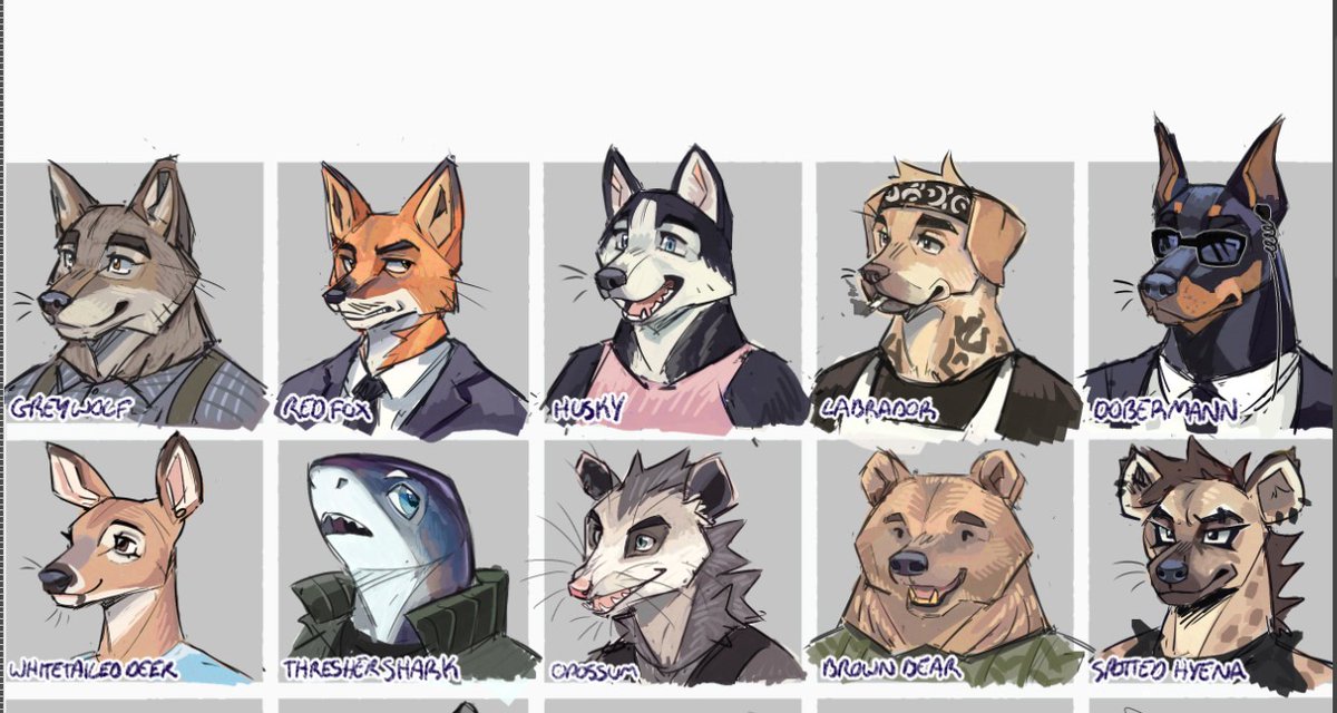 bwugh. hadn't thought of jobs for the bottom row at all so the designs are a little boring