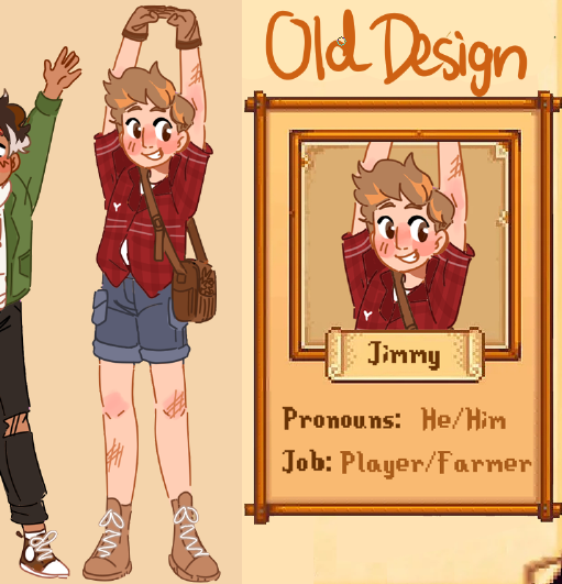 PebbLeeTea's tweet image. 4 and 5 / 18 Jimmy and Mumbo!!
I always love drawing mumbo hes actually such a delight and Jimmy is such a silly guy to design outfits for.
#lifeseries #traffictwt #mumbojumbo #solidaritygamingfanart