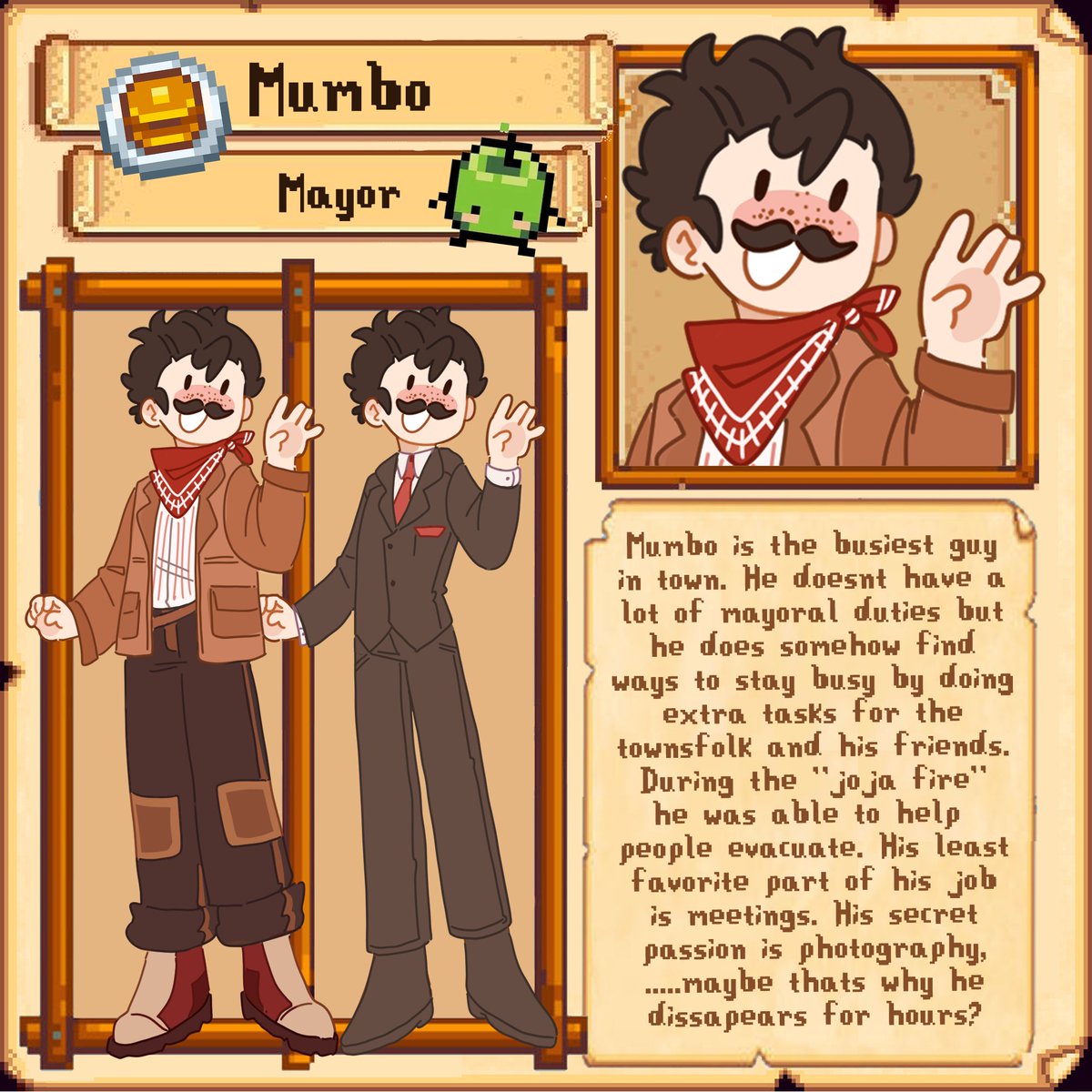 PebbLeeTea's tweet image. 4 and 5 / 18 Jimmy and Mumbo!!
I always love drawing mumbo hes actually such a delight and Jimmy is such a silly guy to design outfits for.
#lifeseries #traffictwt #mumbojumbo #solidaritygamingfanart