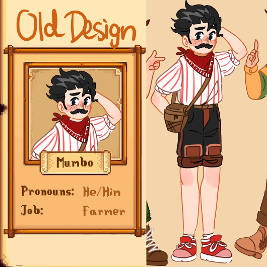 PebbLeeTea's tweet image. 4 and 5 / 18 Jimmy and Mumbo!!
I always love drawing mumbo hes actually such a delight and Jimmy is such a silly guy to design outfits for.
#lifeseries #traffictwt #mumbojumbo #solidaritygamingfanart