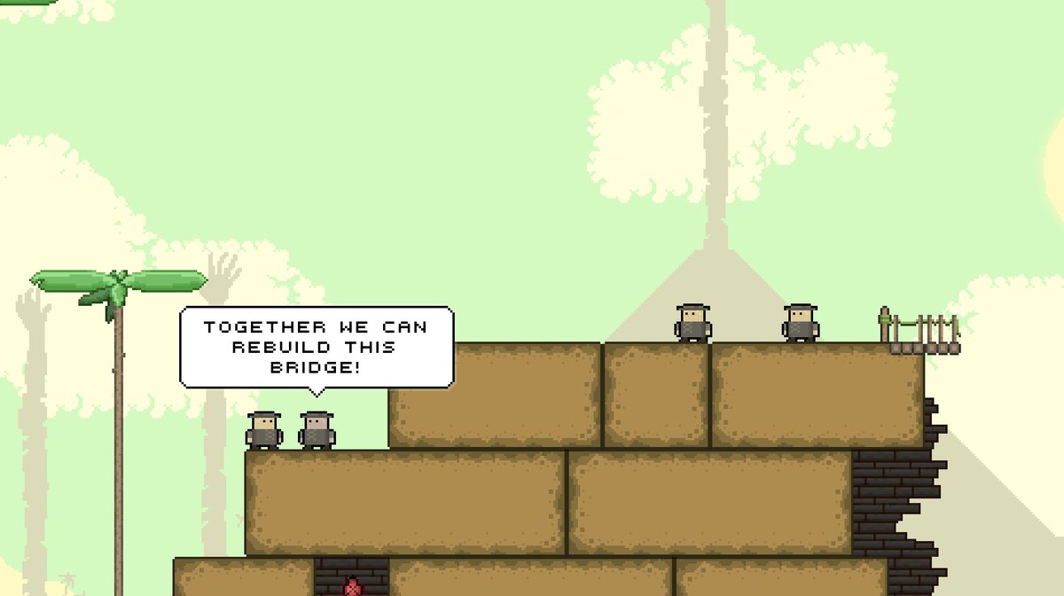 _Wazak's tweet image. Another chill day at work. From our #indiegame Doomed raiders!