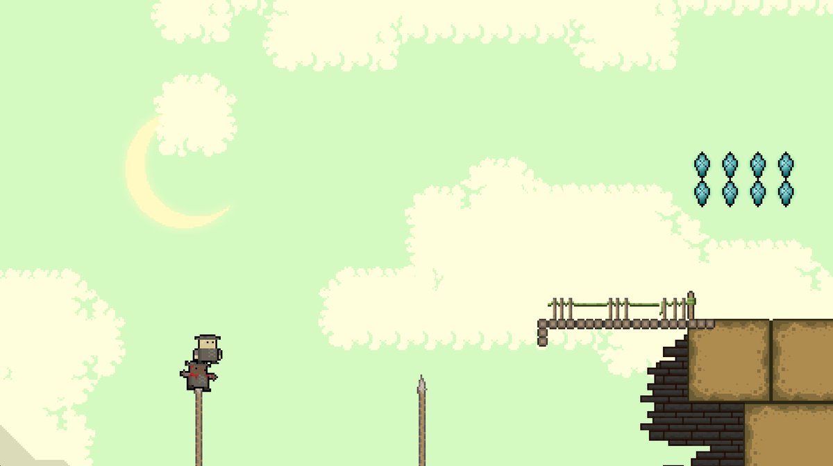 _Wazak's tweet image. Another chill day at work. From our #indiegame Doomed raiders!