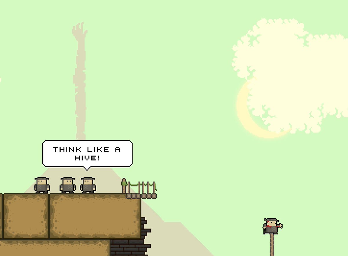 _Wazak's tweet image. Another chill day at work. From our #indiegame Doomed raiders!