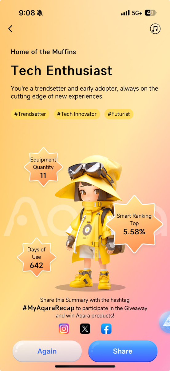 This is an awesome feature, <a href="/AqaraSmarthouse/">Aqara</a>!! We love it!

#MyAqaraRecap

We would love a u200 lock in silver! 😍