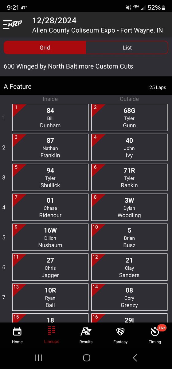 Tylergunnracing's tweet photo. Starting 2nd in tonights winged feature.

Starting 3rd in tonights NW feature. https://t.co/JJXpe5harD