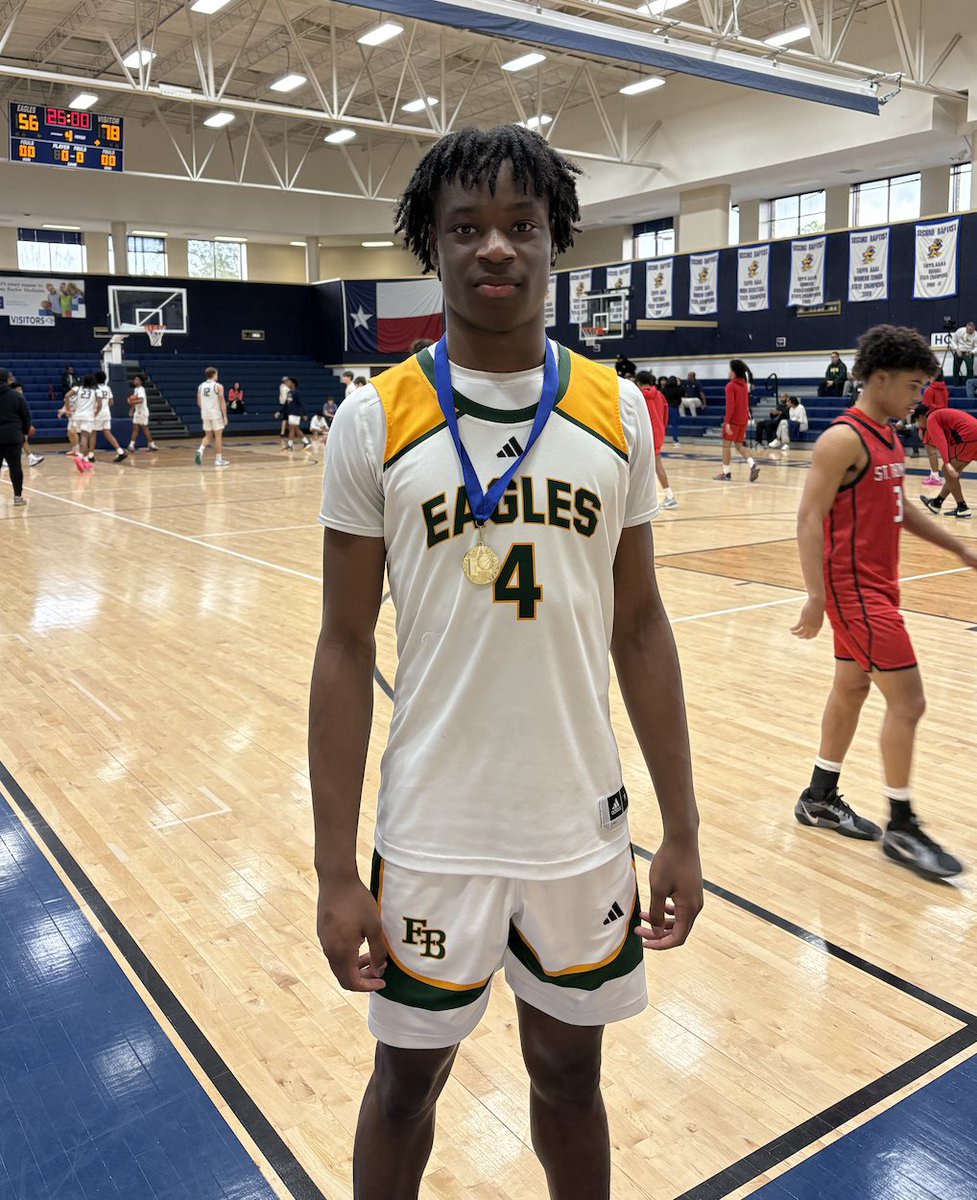 Houston Private School Classic (@htown_psclassic) on Twitter photo Gold Bracket All-Tournament Team & MVP
#3 - Chase Baker <a href="/STE_Saints/">stesaints</a>
#4 - Sean Jimmy-Ducksworth <a href="/FBCAathletics/">Fort Bend Christian Academy Athletics</a>
#1 - Kameron McNight <a href="/cougarfanatics/">Northland Athletics</a>
#0 - Sion Cleveland <a href="/cougarfanatics/">Northland Athletics</a>
#2 - Braylon Allah <a href="/PSATAcademy/">PSAT Academy (Accredited Private School)</a>
MVP
#5 - William Mulumba <a href="/PSATAcademy/">PSAT Academy (Accredited Private School)</a> Gold Bracket All-Tournament Team & MVP
#3 - Chase Baker <a href="/STE_Saints/">stesaints</a>
#4 - Sean Jimmy-Ducksworth <a href="/FBCAathletics/">Fort Bend Christian Academy Athletics</a>
#1 - Kameron McNight <a href="/cougarfanatics/">Northland Athletics</a>
#0 - Sion Cleveland <a href="/cougarfanatics/">Northland Athletics</a>
#2 - Braylon Allah <a href="/PSATAcademy/">PSAT Academy (Accredited Private School)</a>
MVP
#5 - William Mulumba <a href="/PSATAcademy/">PSAT Academy (Accredited Private School)</a>