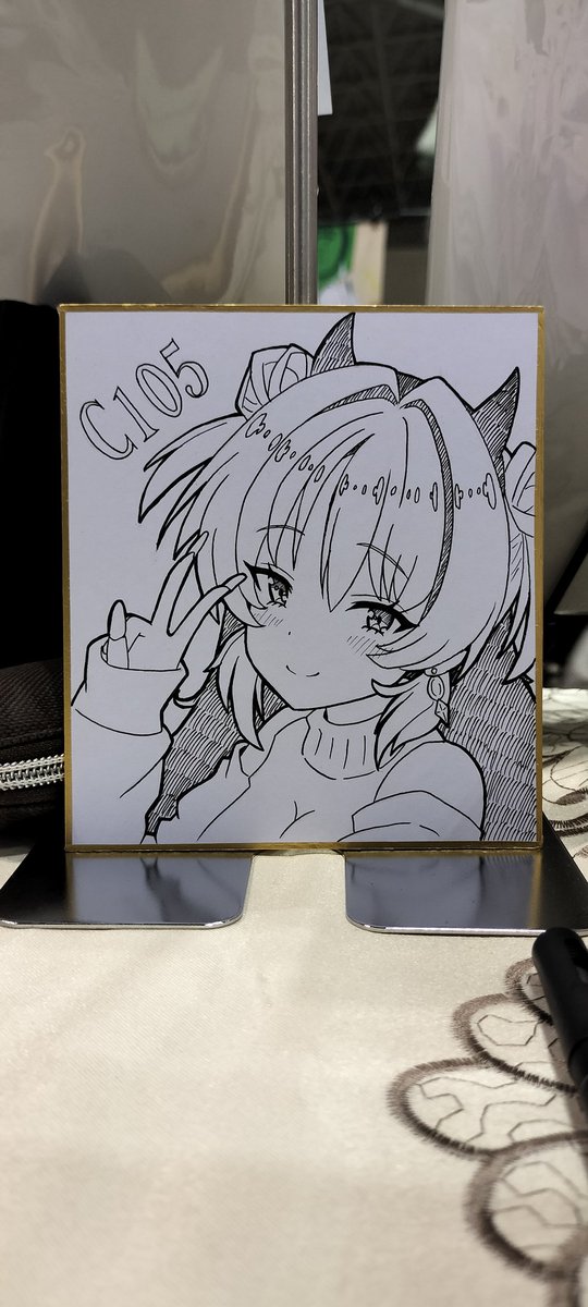 kaon852's tweet photo. ミニ色紙です https://t.co/vySBBZV8KP