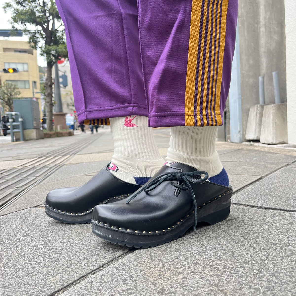 🪡🪡🆕✨💫🦋 NEEDLES定番のトラックシリーズより ジョッパーパンツが