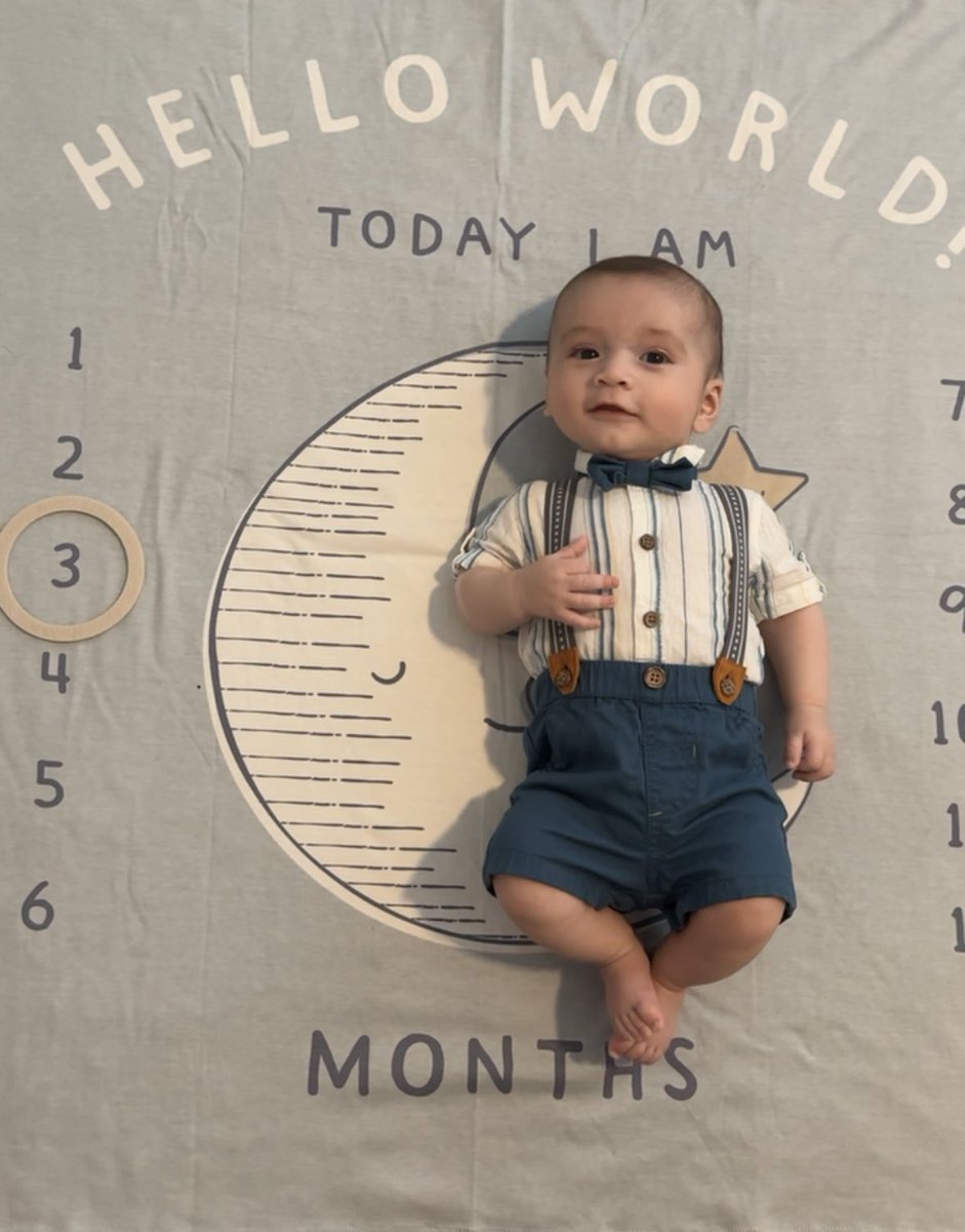M_Murphy1411's tweet photo. Someone is 3 months old now🥹💙 https://t.co/q99kD89Hfv