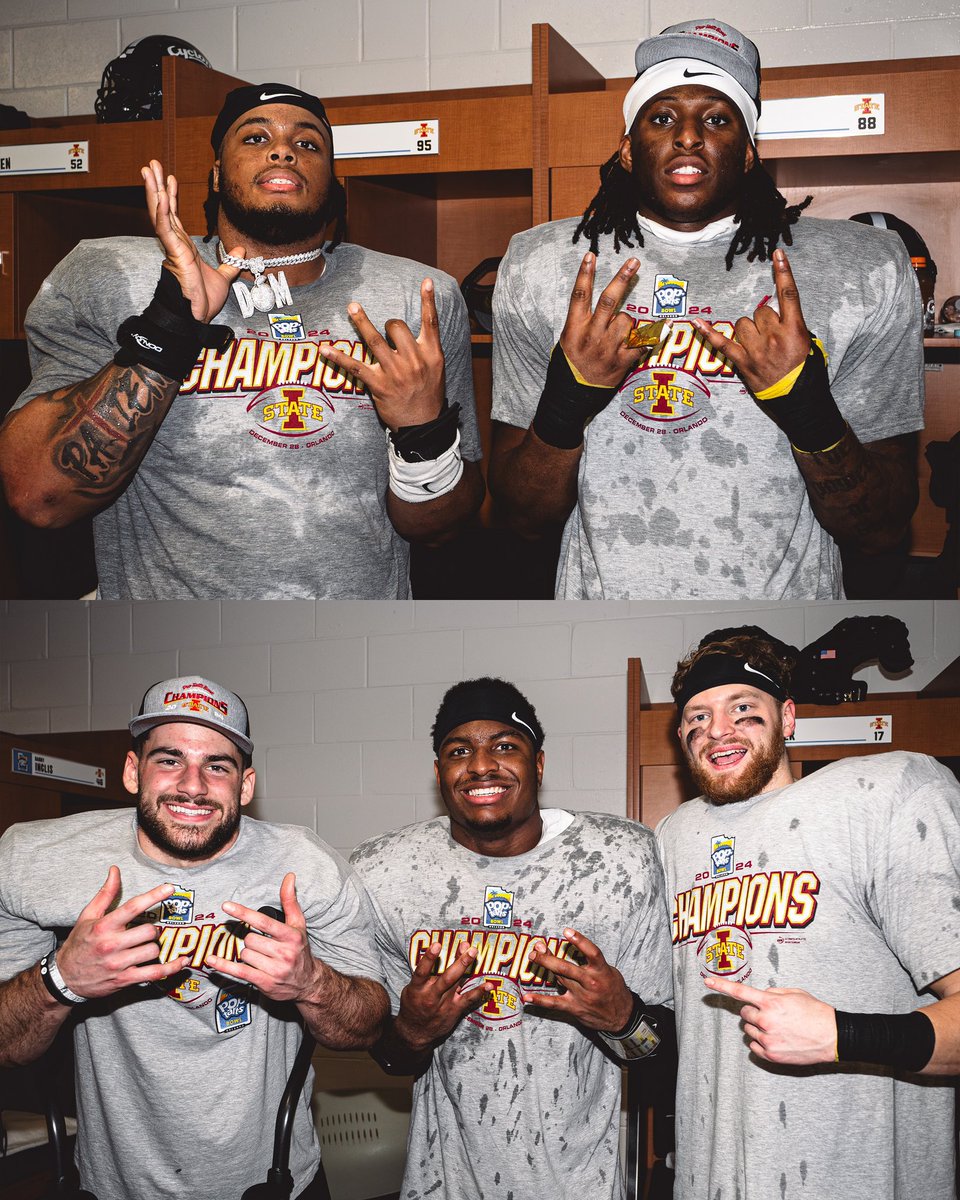 Iowa State Football tweet media