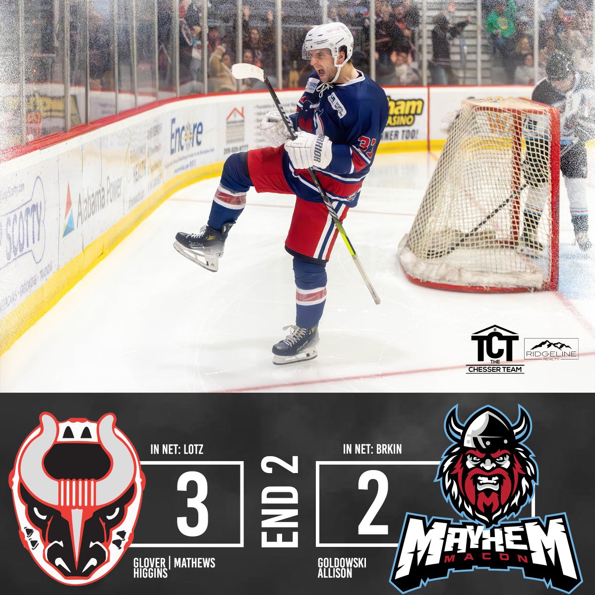 Score update brought to you by Ridgeline Realty