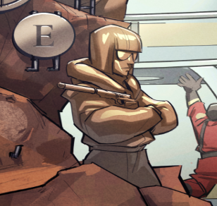 Aether195's tweet photo. yet another model  for one of the mercs presented in the 7th comic! this time (who i assume would be) the Spy from team Echelon #TF2 #tf2comic #TF2fanart https://t.co/2r6aRaWmzY