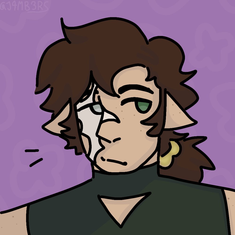 Silly art of my OC Moss hehe 

He's gotta be one of my favorites and has the second to most lore