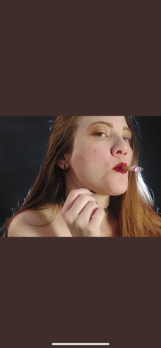 smokeynat's tweet photo. 50+ cigarettes a day plus cigars!! Beautiful @ally_lust @SmokingAllyLust https://t.co/1Co0tbC36m