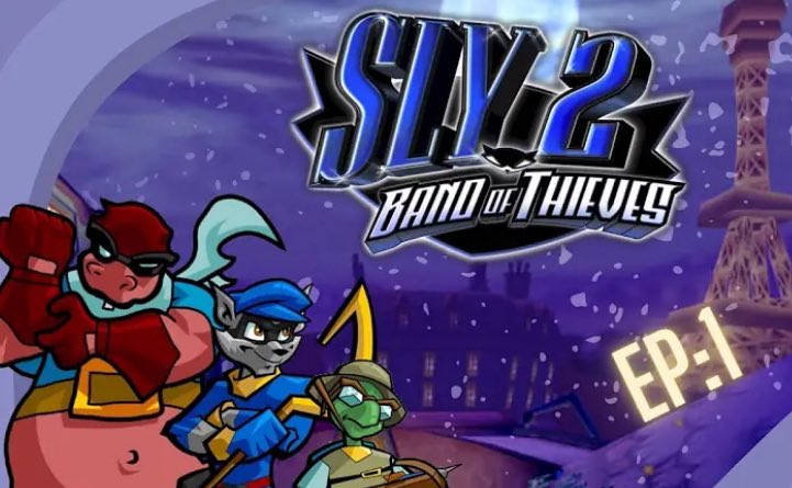 RadioactiveStew's tweet photo. Started my play through of sly2 

Watch it on #YouTube here —> https://t.co/A02l1MtRQi  

#slycooper #gaming #letsplay https://t.co/Jyrgeo65WH