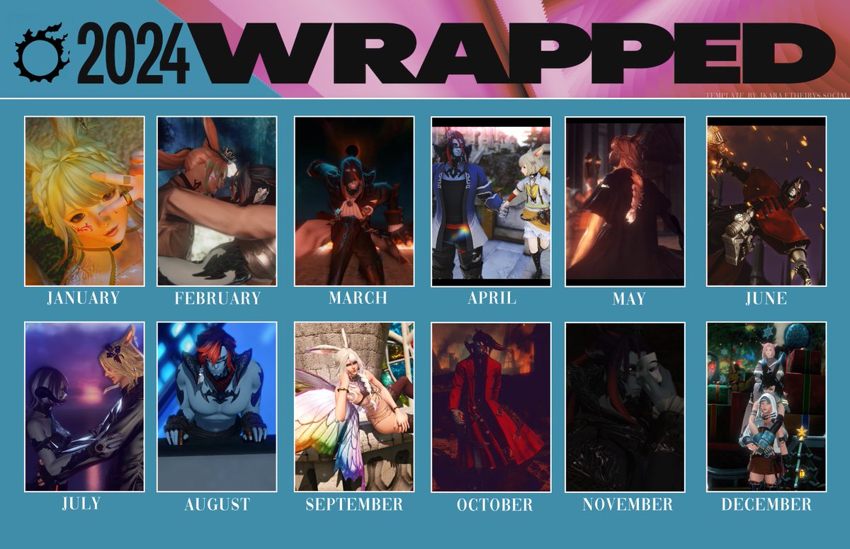 Aedion_K's tweet photo. Well it is close enough to the end of the month. I refused to post this too early because I wanted to have time to finish December for the most part. Anyways  #gposewrapped2024 https://t.co/L1BcqFVJF7