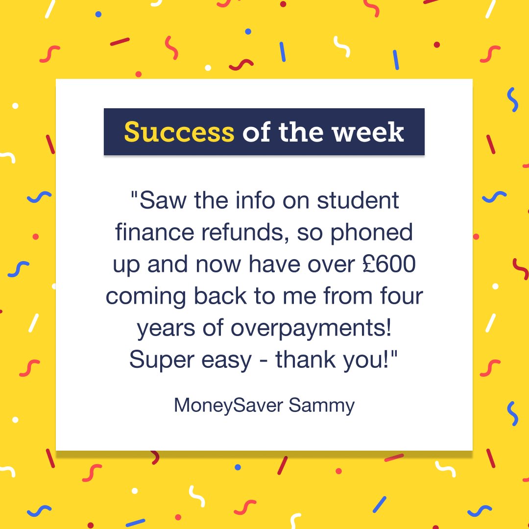 If you left uni any time in the last 10 or 15 years, check NOW if you can reclaim £100s or even £1,000s.

In the last tax year alone, over ONE MILLION university leavers overpaid their student loans.

What you need to know and how to reclaim in minutes ⬇️
moneysavingexpert.com/students/stude…