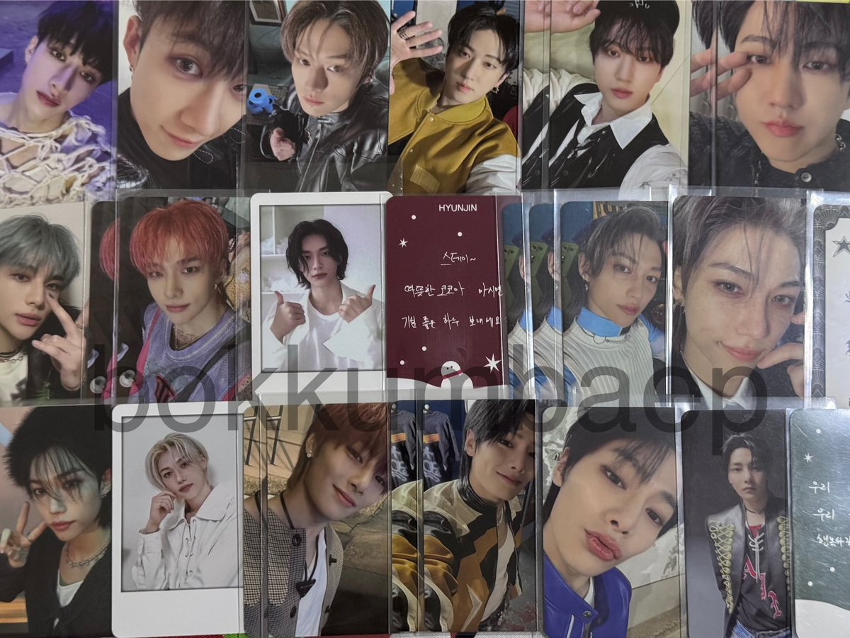 wts skz ph

stray kids photocards
⭐️ all php50 each + pf + sf
—prio getting more
—shipping will start next year

dm/reply to claim 💌

bang chan leeknow changbin hyunjin han felix seungmin i.n rockstar 5-star sg season greetings lim standard a b