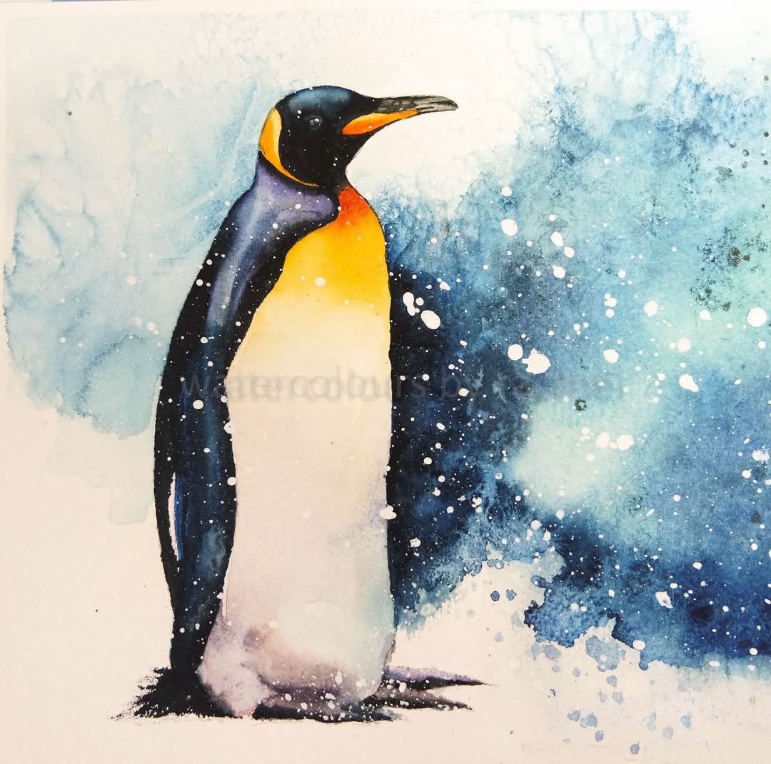 Elidanza's tweet photo. Even in the coldest storms, a penguin's spirit remains unfrozen. ...
Happy Sunday x
#watercolour #lifeinthefreezer #cold #penguin #watercolourpainting #wildlife #texture #background #birds #wildlifeartist #art #painting https://t.co/uAkuKOM29h