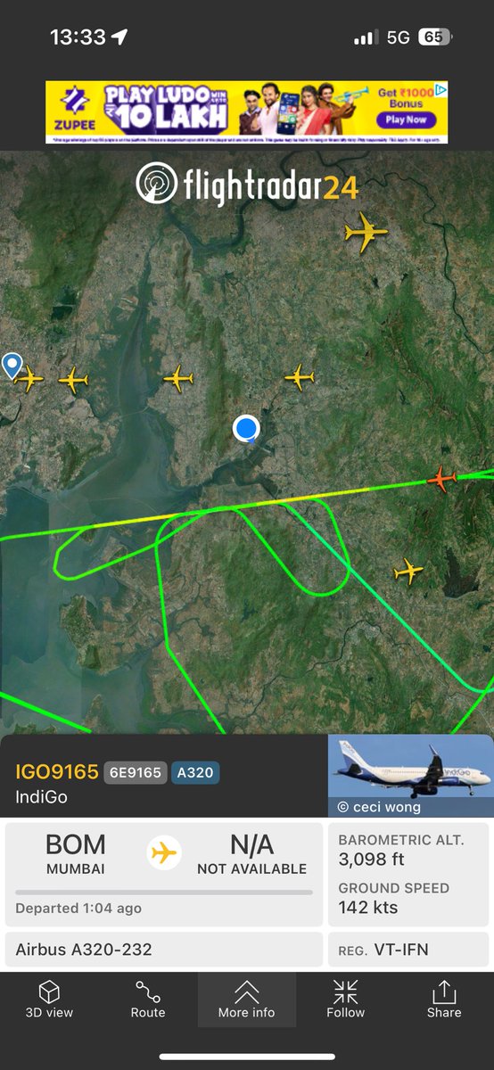 Sharad_Pathak12's tweet photo. The Avgeek in me is so excited to see the first commercial aircraft land today at Navi Mumbai International Airport 😭

Let’s gooooo https://t.co/RLsbcnVi4l