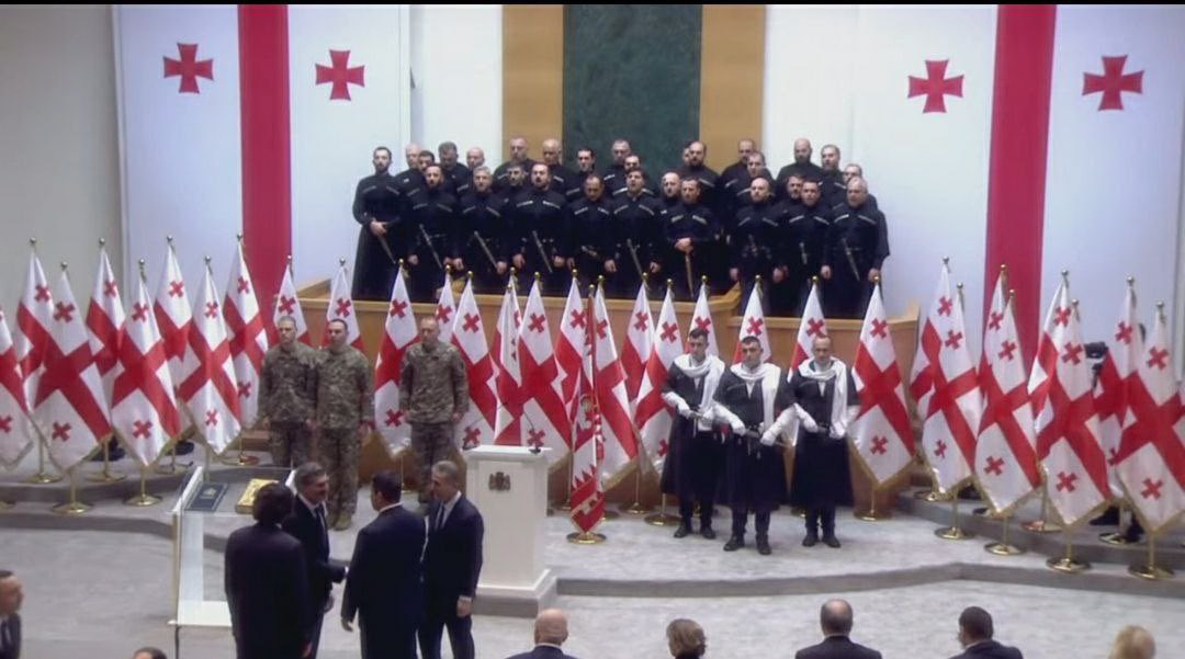 MyLordBebo's tweet photo. 🇬🇪 Inauguration of the new president in Georgia!

The color revolution failed! https://t.co/8amf5V9HXT