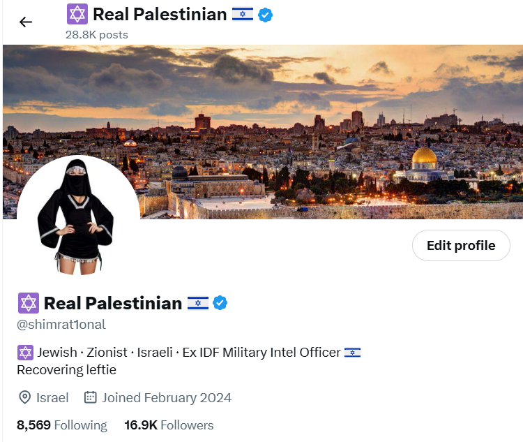 shimrat1onal's tweet photo. I am 20 or so followers shy of 17k.
If you follow me, I constantly boost pro-Israel accounts, and so far, I have boosted nearly 7,000 accounts. 
And your account can be next. https://t.co/S6re2PeCc3