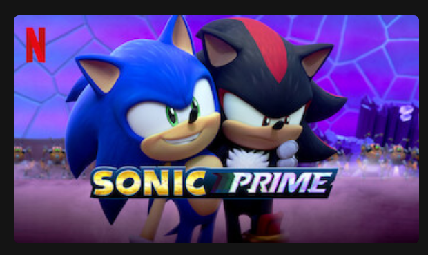 Kwite's tweet image. this is the official sonic prime netflix cover art, they know what they are doing