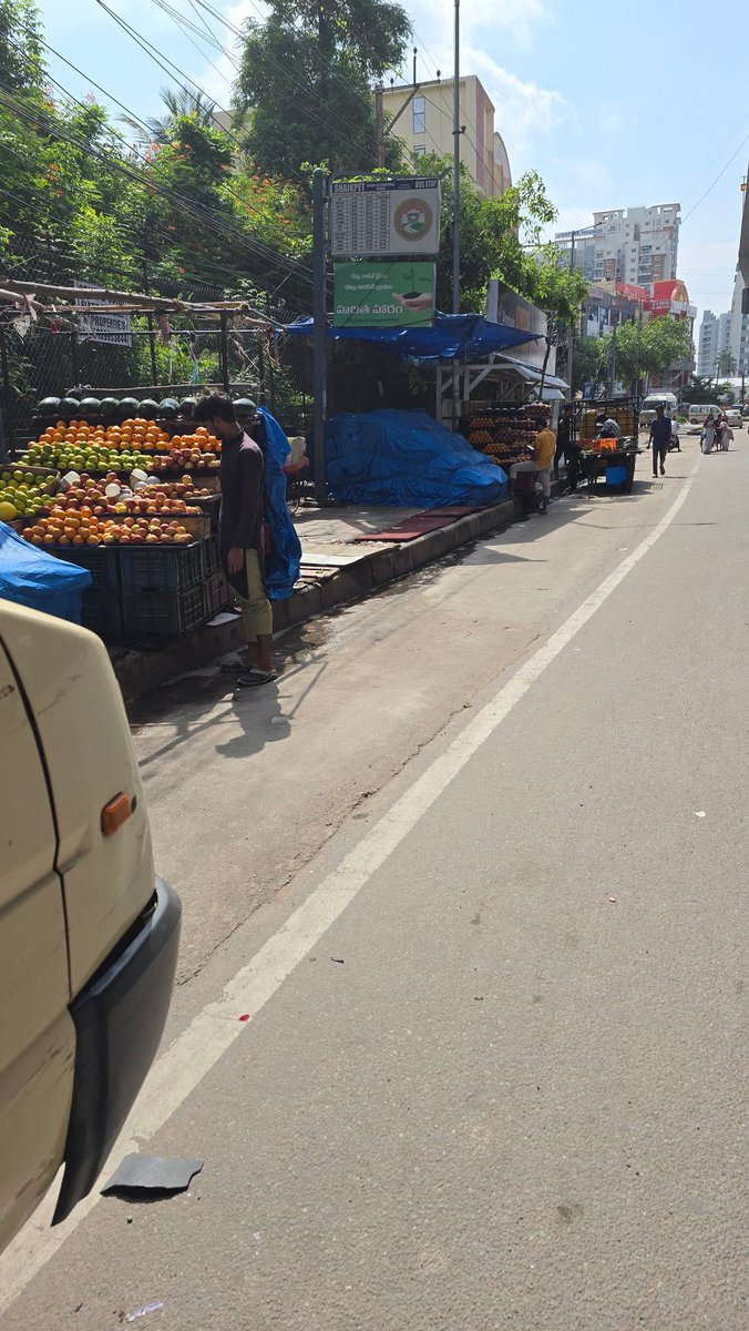 Encroachment of pedestrians pathway increasing day by day near tolichoki, Shaikpet area pls intervene ASAP, This is causing traffic congestion, filth and no place to walk
 <a href="/CommissionrGHMC/">Commissioner GHMC</a> <a href="/GHMCOnline/">GHMC</a> <a href="/gadwalvijayainc/">Vijayalaxmi Gadwal</a>