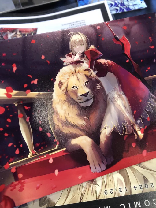 新刊特典のネロのカードと無配のエレちゃん残りわずかになってます! 欲しい方いらっしゃいましたらお早めにどうぞ〜