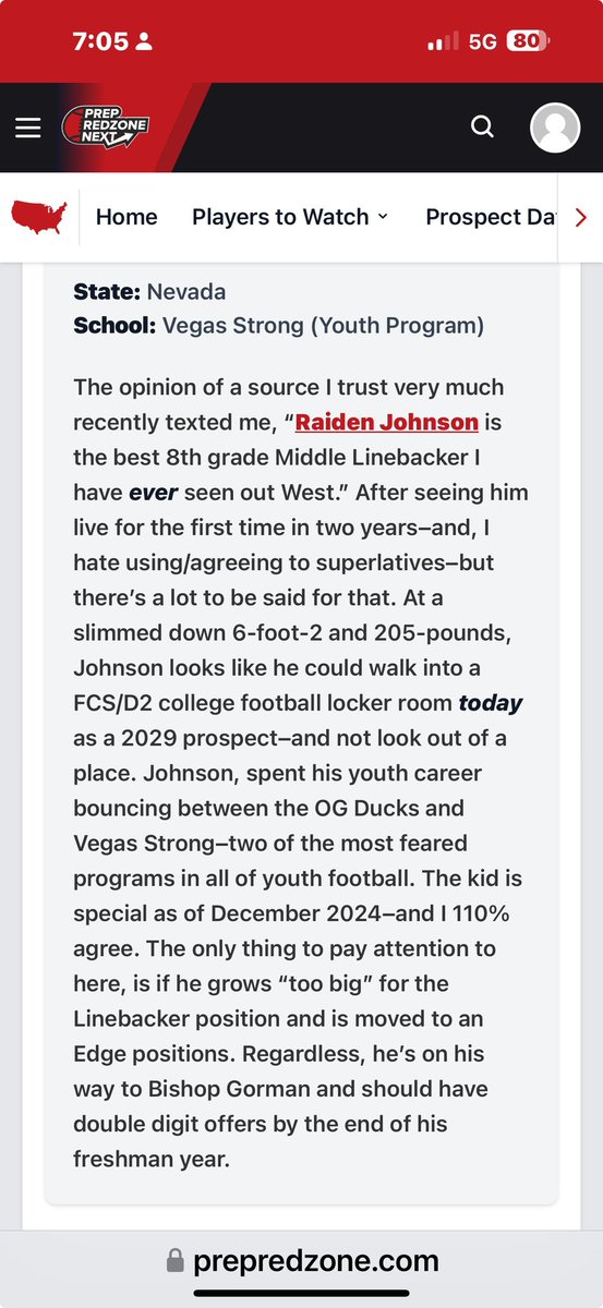 Thank you <a href="/AlPopsFootball/">𝐀𝐋 𝐏𝐨𝐩𝐬</a> &amp; <a href="/PrepRedzoneNext/">Prep Redzone 𝙉𝙀𝙓𝙏 🏈</a> for the recognition! I’m just gettin started!
#igotnext 
#GodsPlan 
#humblebeast