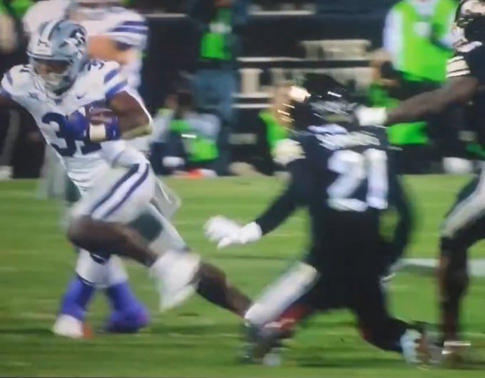 How I will remember Shilo Sanders ☺️ #KStateFB #DJGiddens