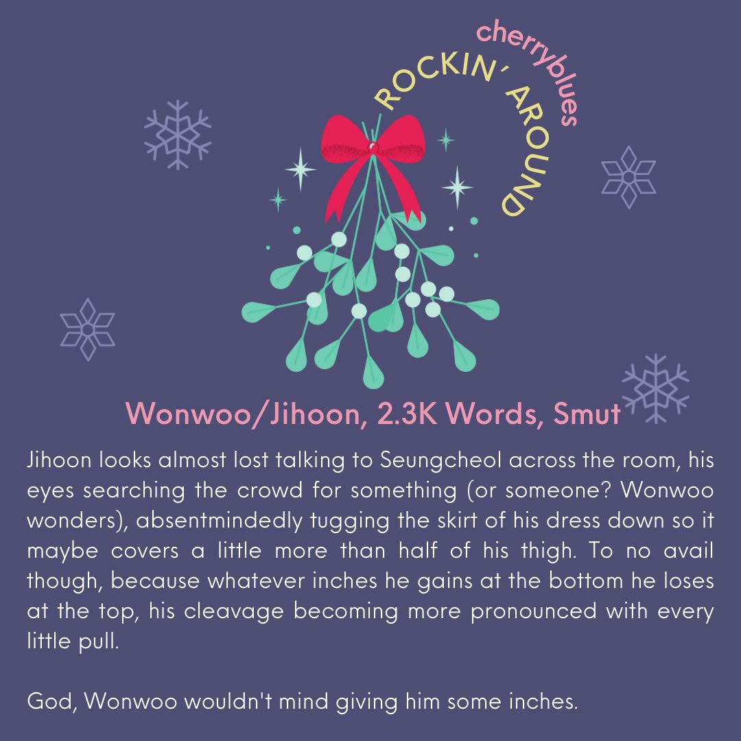 Rockin' Around

ww/wz, 2.3k words, smut

witten for <a href="/darumdarimdas/">n. 🐸</a> as part of <a href="/svtsanta/">SVT Secret Santa 2024 | Writing time!</a> 

archiveofourown.org/works/61557121