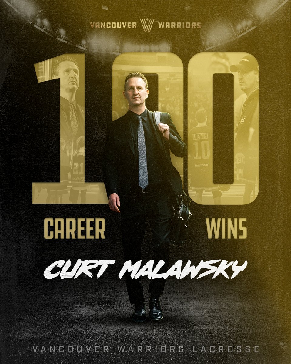 💯 National Lacrosse League Wins.

Congratulations, Coach Mouse!