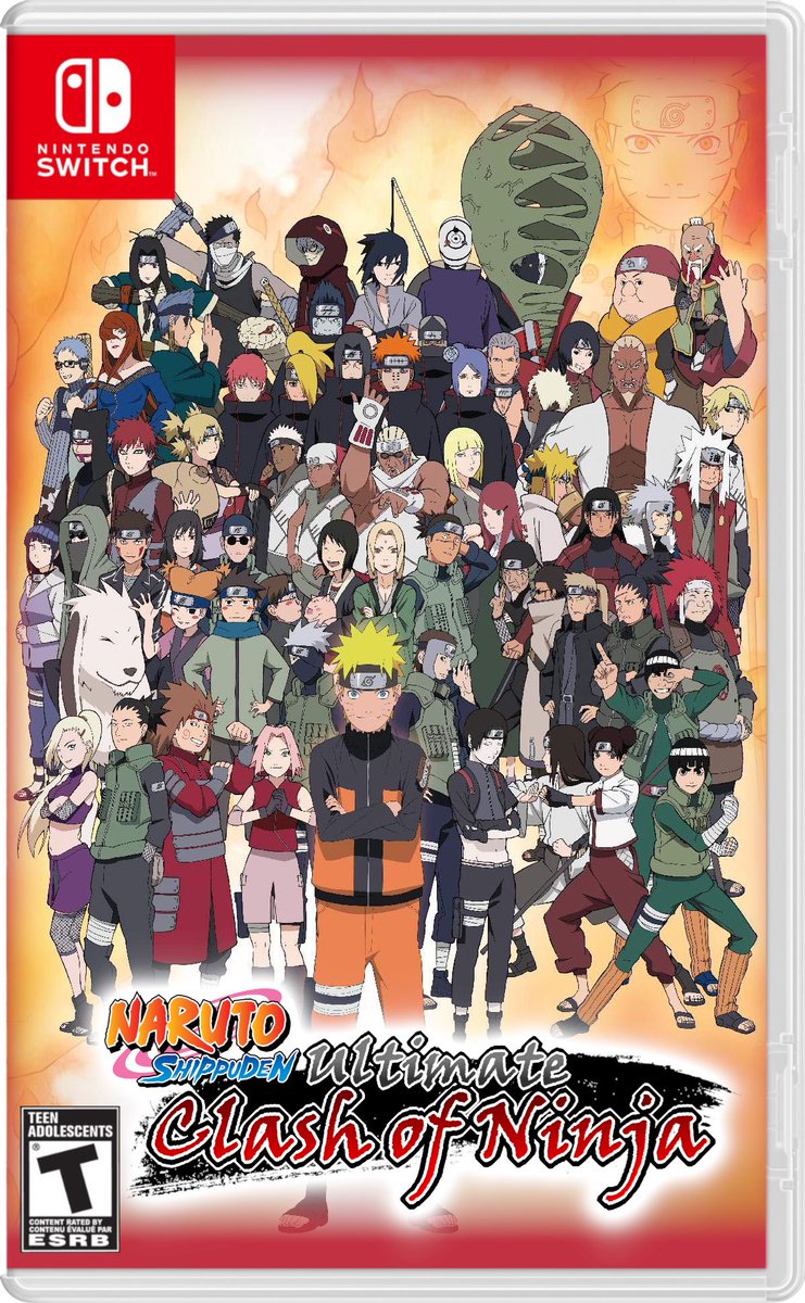 Itsuchi2's tweet image. Imagine walking into GameStop and seeing this on the shelf!
#narutoshippuden #ultimateclashofninja #nintendoswitch