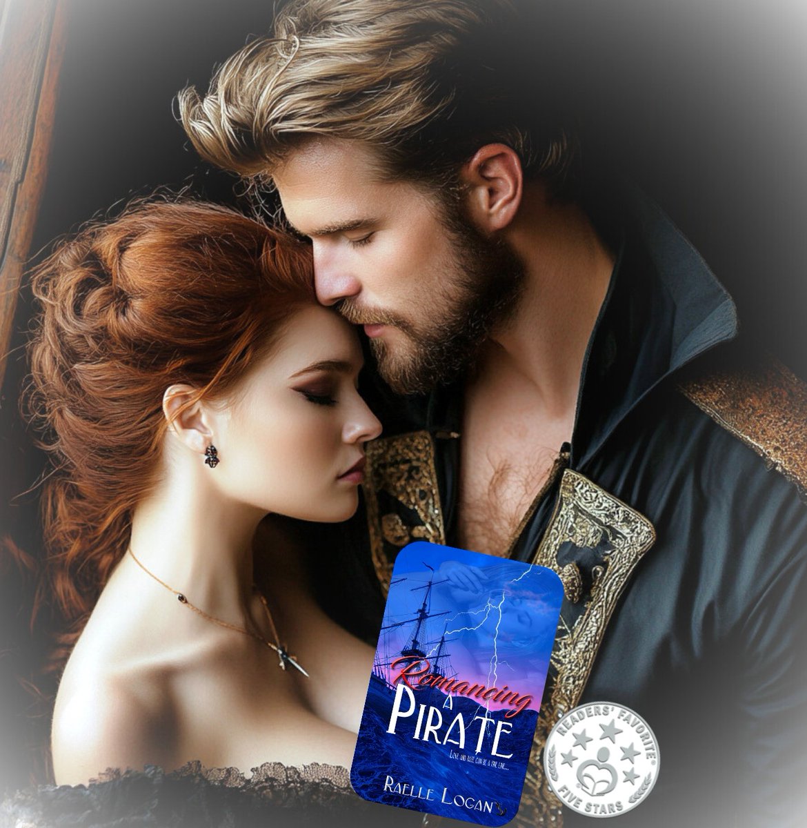 Her quest for justice after her father is murdered by pirates leads Lone Stafford into the embrace of her father's enemy. Will she surrender her life to the villain who is her father's brutal killer? #PirateBooks #HistoricalRomance #Historical #romance amazon.com/author/raellel…