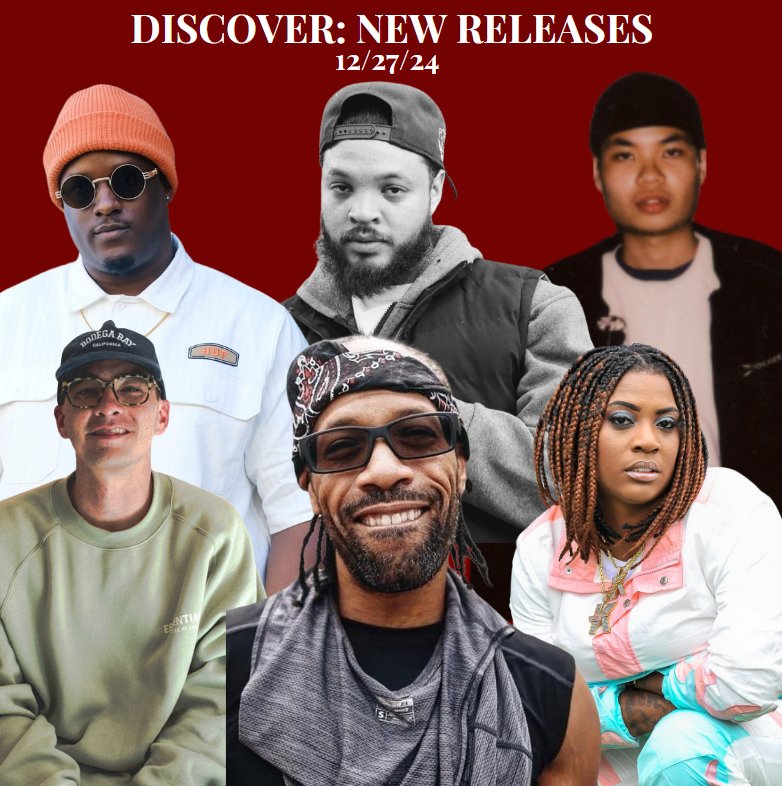 🚨 New Releases Playlist

Redman x Method Man
Your Old Droog
Hit-Boy
LaRussell 
Kamaiyah
Sonnyjim x Graymatter
Wiseboy Jeremy
Dreebo x Ian Kelly
Mary Sue
J. Lately
RU$H x Jay Nice
Thomas Austin
MacArthur Maze x D-Lo
Dvnthony x Playa Haze
Errol Holden x Rome Streetz
+more