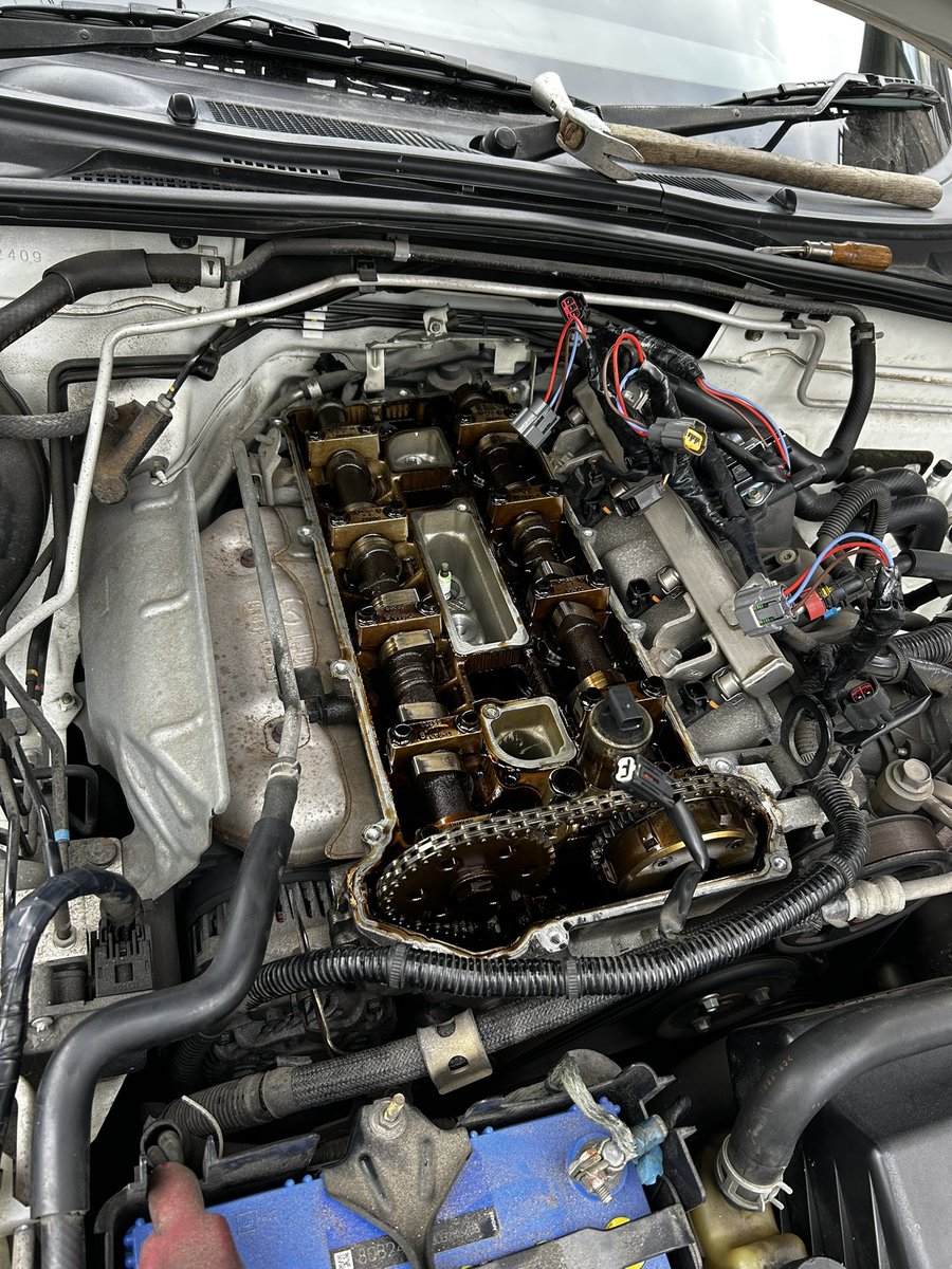 scott_first's tweet image. ヘッドカバーガスケット交換
カムシャフト余り状態良く無いのでそのうち交換かな