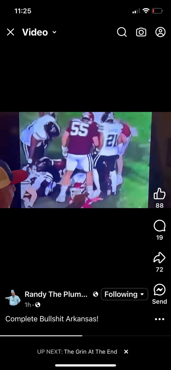 JustinDinsmor12's tweet photo. @RazorbackFB @CamBam54 @MMitchell_10 Unacceptable.  This is why Arkansas will never accomplish anything and is the laughing stock of the SEC.  Remove Hollingsworth from the team.  @CoachSamPittman @ArkansasAthlet1 https://t.co/2YtZ7X5rnW