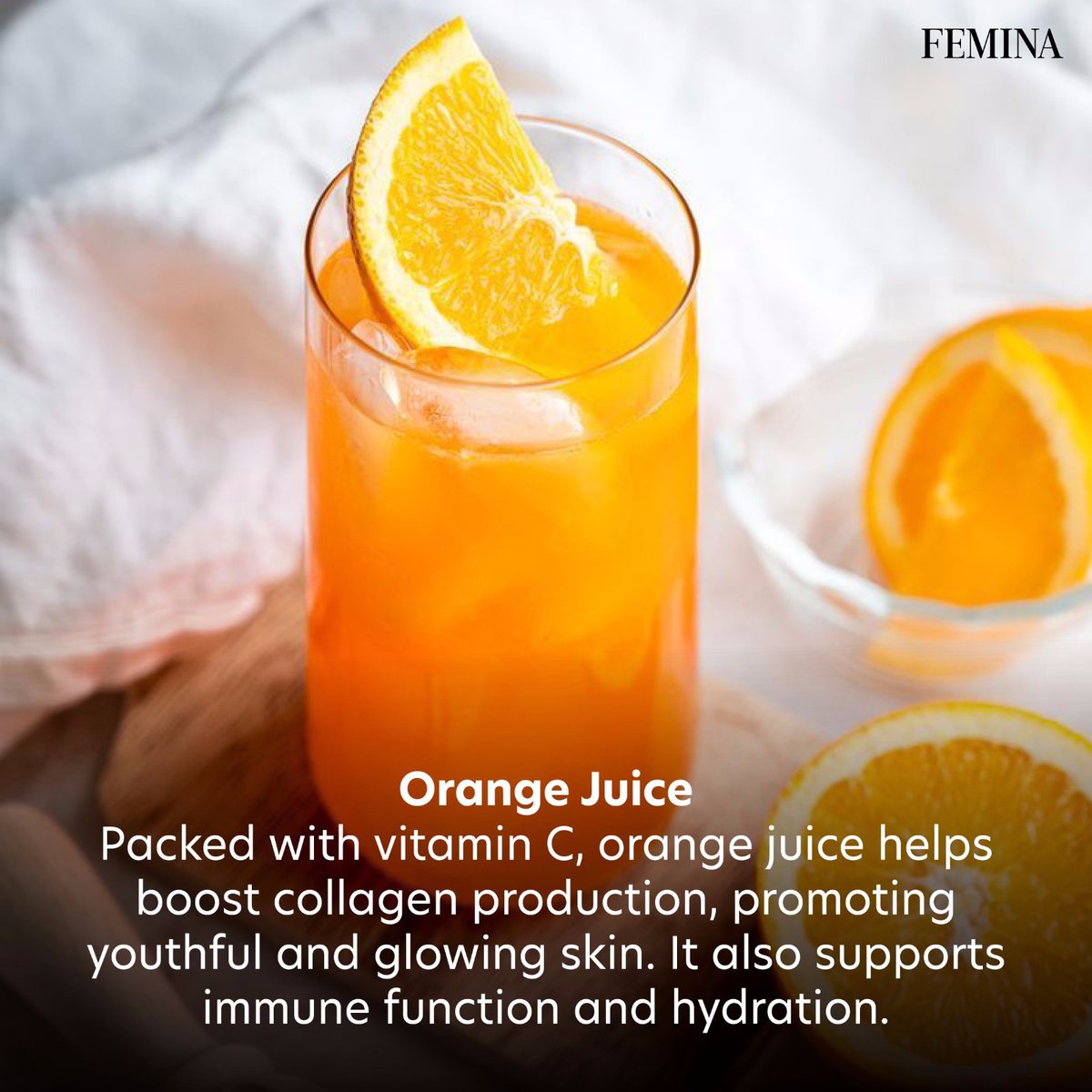 FeminaIndia's tweet photo. Fresh juices are a powerhouse of essential vitamins and nutrients, boosting energy and overall health. Sip your way to glowing skin, a stronger immune system, and a happier you! 🥤🍊🥕🍋🥒

#femina #wellness #juice #goodforhealth #glowingskin #immunity #drinkthegoodness #bollywood