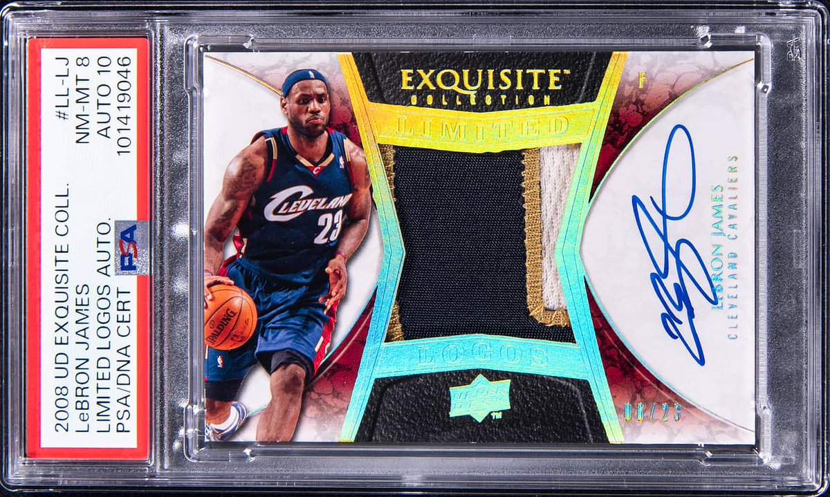 lebron james autograph psa