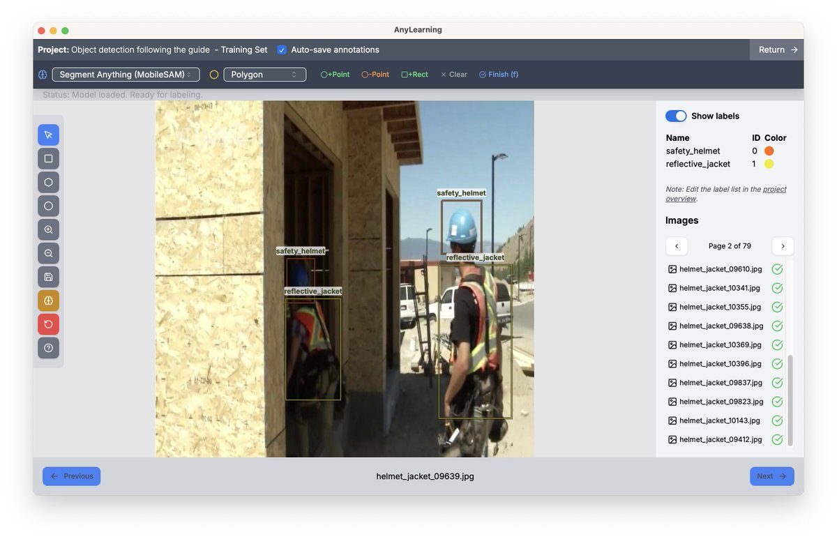 vietanhdev's tweet photo. A lot of bug fixes and improvements have been made to AnyLearning - the no-code offline AI training tool.
We're committed to providing the best tool for our users!
Checkout: https://t.co/fpl5DrI6AU
#NocodeAI https://t.co/l9W2F0OsZX