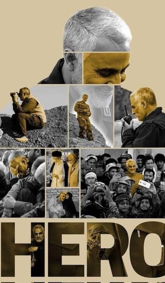 Ali110p's tweet photo. شجاعت شهید حاج قاسم سلیمانی ، گواهی بر وفاداری‌اش به آرمان‌های اسلامی بود؛ هر بار که در خطر قرار می‌گرفت، ایمانش قوی‌تر می‌شد. 

#سرباز
#قهرمان_میدان https://t.co/FAub80VEez