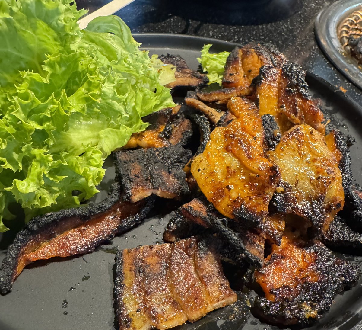 Feature Request for Korean BBQ Grills:

🔥Beginner Mode: Meat flips itself
⏰Intermediate Mode: Beeps before burning
⭐️Expert Mode: Unlocks the perfect char

Mine, unfortunately, was stuck on “Burn Everything Immediately” 😅🔥

How do you guys keep the meat from turning into