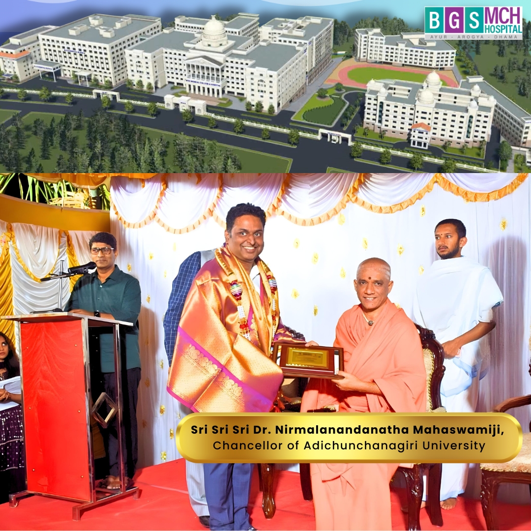 dynamicsajjan's tweet image. I am deeply honored to have received recognition from Sri Sri Sri Dr. Nirmalanandanatha Mahaswamiji, Chancellor of Adichunchanagiri University, for my digital marketing and social media initiatives at Digital Health &amp;amp; AI Centre of BGS MCH Hospital, Bangalore North.