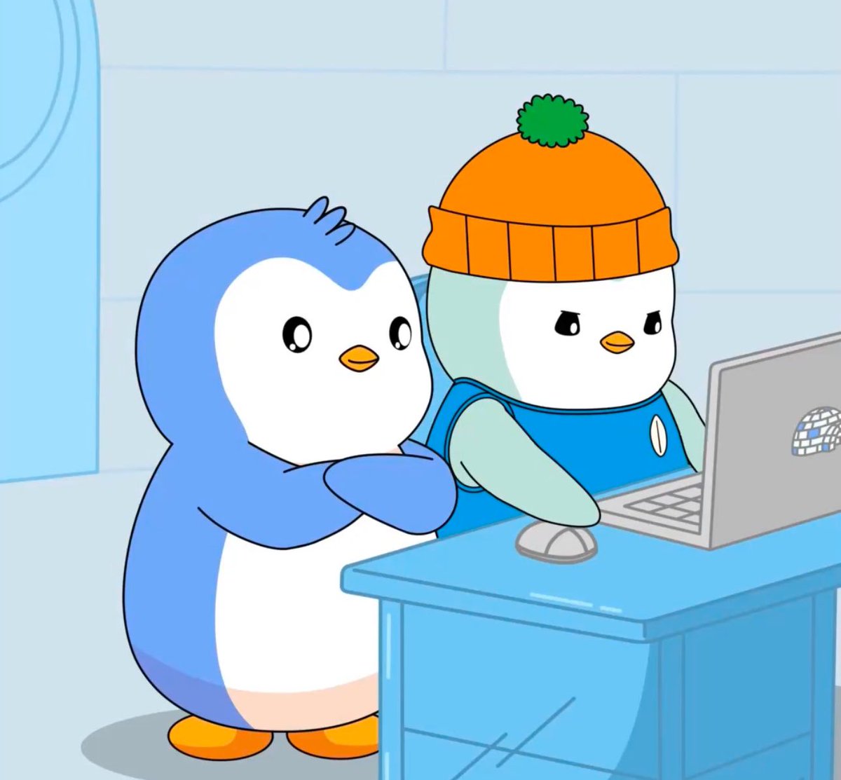 pov: me telling my homie to buy $pengu 
😅🤙📈
<a href="/pudgypenguins/">Pudgy Penguins</a>