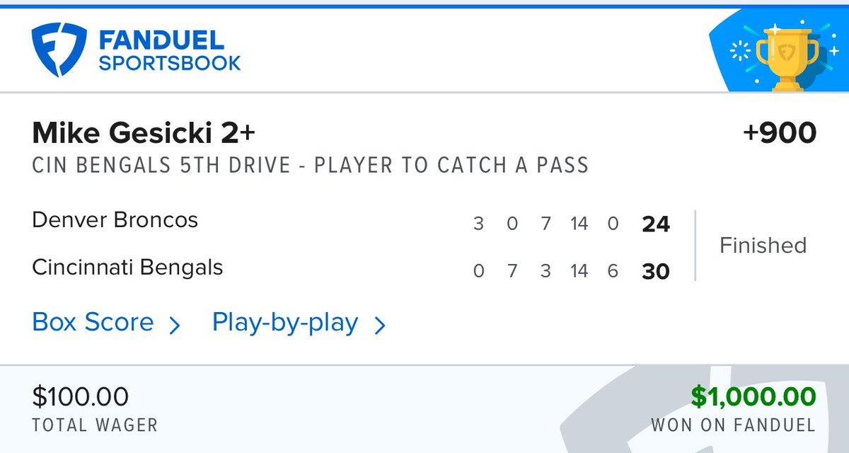 QueenVBets's tweet image. Hitting Mims and Gesicki on back-to-back drives went CRAZY!!!!