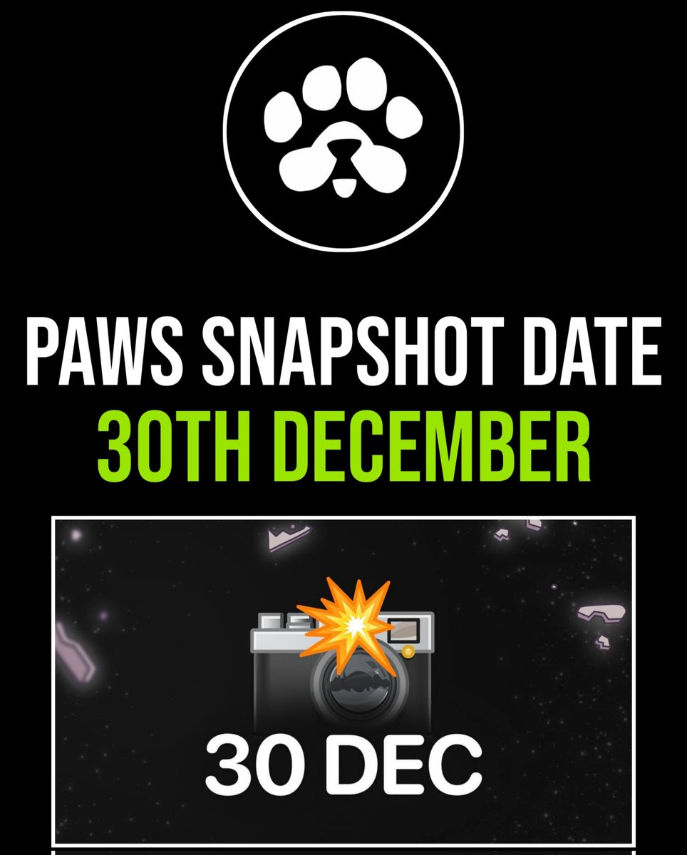 AriseCrypto's tweet photo. Comment Your Points @PawsUpCult #paws #PAWSMAS #PAWS #pawsairdrop #pawslisting https://t.co/7w9F2dzeWI